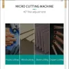 Micro Cutting Machine 45 Degree Mini Cutting Saw Bench Cut-off Saw Table Saw Diy Tools for Cutting Wood Plastic Copper