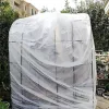 Transparent Plastic PE Film Rainproof Cloth Tarpaulin Garden Flower Keep Warm Balcony Greenhouse Succulent Plants Cover