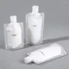 Storage Bottles 1pcs Travel Clamshell Lotion Shampoo Packaging Bag Sub Bags Refillable Empty Plastic Cosmetic Container 30ml 50ml 100ml