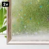 Stickers de fenêtre STATIC CLING PVC Multi motif Isolation thermique Opaque Films en verre anti-explosion