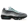 Classic OG Neon 95 Scarpe da corsa per uomini Donne 95s Agean Storm Sequoia Schizzo Hyper turchese Anatomia nera di Sneaker Designer Schede da uomo Schema per esterni