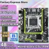 Moderbrädor x79 FI Motherboard Set med Intel Xeon E52670 V2 CPU 4* 16 GB = 64 GB DDR3 1333MHz ECC/REG RAM M.2 SSD 10 CORE 20 TRÅD NVME