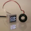 Квадратная цифровая светодиодная панель крепление 60 ~ 500 В 100А вольтметр Ammeter Ammeter Dual Display