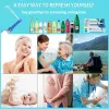 1/3pack Portable Peri Bottle Travel Bidet Kompatibel med 21-25 cm flaskor Personlig hygienvård Shattaf Vattenspray