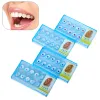 10pcs / boîte diamant bur matériau dentaire des dents de dents étalons kit de bijoux de dents de dents avec dentaire dentaire dentaire décoration dentaire en cristal