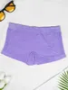 Women's Panties 4PC Floral Textured Shorts Soft Comfortable Sports Underwear And Lingerie High Quality Elastic