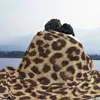 Blankets Leopard Print Novelty Fashion Soft Warm Blanket Cute Girly Modern Abstract Nature Brown Animal Pattern