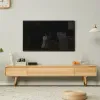 Japanische Massivholz-TV-Schränke Kleine Wohnung Wohnzimmer Möbel Schlafzimmer Minimalist Home Ultra-dünner Boden-TV-Ständer