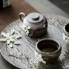 Teaware Sets Ceramic Tea Set Home Chinese Teapot And Teacup Tray Water Storage Table One Pot Two Cups