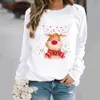 Cartoni animati WeihNachten Frauen Pullover inverno Langarm Frauen Pullover Homesuit Frau Pullover Modalità Pullover Pullover Pull Femme Jumper