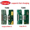 USB-зарядная порт Mic Microphone Poctect Poard Плата Flex Cable Ремонт для Samsung Tab A 8.0 2019 SM-T290 T290 T295