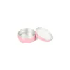 Storage Bottles 25pcs Metal Tin Environmental Empty Candle Wax Skincare Cream Cosmetic Packaging Pink Aluminum Jar Pot Container 60g