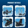 SEMBO 732pcs WZ-10 Helicopter Assemblage Building Blocks MOC Armed Aircraft Airplane Soldiers Model Bricks Boys Toys Adult Gifts