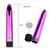 6PCS / Set Bullet Anal plug Silicone Backyard Vibrant Massage Stick Adulte Erotic G-spot Orgasm for Men Women Femmes Couple Sexy Toys