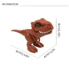 Hand Jurassic Finger Dinosaur Creative Dinosaur Model Tyrannosaurus Model Toys Fun Interactive Refable Joint Dino Pendant