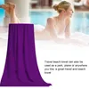 Toalla de piscina de microfibra de color sólida Toalla de piscina de microfibra suave altamente absorbente y toalla de baño extra grande y seca para adultos para adultos