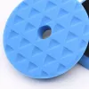 6"(150mm) Polishing Pads Auto Detailing DA Buffing Polishing Foam Beveled Triangle Shape Car Waxing Pad For Car Scratch Removal