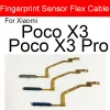 Fingerabdrucksensor Flex -Kabel für Xiaomi POCO X3 Pro F3 Pro M3 Pro für Redmi 9T Home Key Touch ID Fingerabdruck mit Normalknopf