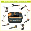 WATX ORIGINALE WORX 20V 4,0 AA BATTERA LITTIO RICAGLIABILE WA3553 WA3551 WA3553.1 WA3570 per tutti gli strumenti WORX Electric e Garden