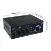 AK45 HIFI Cyfrowy wzmacniacz AC90V-240V Kanał 2.0 Audio Bluetooth 5.0 Stereo Audio Power Wzmacniacz z zdalnym sterowaniem dla domu