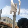 Prezzo di fabbrica 5000W Generatore di turbine eoliche 12 pale alternatore Asse verticale trifase Mulm con controller MPPT per casa