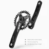 Jiankun MTB Crankset 1x Система BCD104 Горный велосипед 170 мм Crank BB BB -кронштейн набор внешнего педали -каркаса.