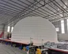 10m dia (33ft) Big outdoor Inflatable igloo event house use oxford cloth Inflatable Dome Tent with LED changing light For Party Events