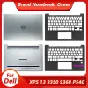 Fall Nytt Palmerst för Dell XPS 13 9350 9360 Laptop LCD Back Cover/Front Bezel/Upper Top Cover/Bottom Case Panel Top Case 043wxk US UK