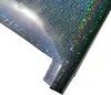 PVC Glitter Laser Laser Holographique Vinyle Faux en cuir feuilles pour les boucles d'oreilles Bows Bows Crafts Faire 30 * 135 cm