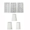 Lista de verificação de memorando multiuso Pad Pad 5'Ix8 '' Ajustável minha placa de verificação de tarefas para carro para carro de sala de aula de carro