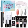 Kits nee jolie 11pc extension kit de gel à ongles avec moule à ongles