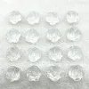 New 15pcs 20mm Colour Rose Flower Acrylic Loose Spacer Beads for Jewelry Making DIY Handmade Clothing Accessories