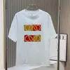 デザイナーTシャツの女性クロップドトップTシャツタンクトップアナグラムレギュラークロップドコットンジャージーキャミス女性ティー刺繍ニットヨガトップ