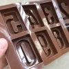 26 İngilizce harfler büyük silikon kalıp çikolata şeker A-Z Büyük harfler | Boyut 0-9 Kek Tavası Doğum Günü Partisi Kek Dekorasyonu