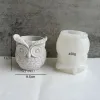 DIY OWL Flower Pot. Silikonowa forma soczysta uchwyt na penis Beton beton wazon kaktus silikonowa pleśń majsterkowania ręcznie wykonana forma odlewana