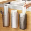 Bottiglie di stoccaggio senza perforare la scatola ombrello efficiente organizzatore verticale montato a parete per casa