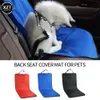 Pet Cover Car impermeable asiento trasero Protector de seguridad trasero Accesorios de viaje de seguridad para gato Carrier de mascotas Carretíneo trasero del asiento trasero