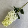 Dekorativa blommor konstgjorda växter gula grön blå kon pagod hortensia hem trädgård dekorera