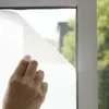 Window Stickers SUNICE Static Cling Frosted Privacy Films USE Glass No-Glue Home Shower And Office Partition 45 200cm