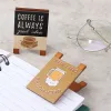 DollHouse Miniature Wooden Billboard Bakery Coffee Shop House Signboard Modelo DIY Play House Toys Home Desktop Card Titular