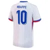 2024 Mbappe Griezmann Benzema Francia Fútbol Jerseys 24 25 Pogba Giroud Kante Camisa de fútbol Pavard Tolisso Maillot Foot Hombres Niños Full Set Adult Childing