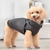 Ubrania dla psa szczeniaka akcesoria dla zwierząt domowych zagęszczone ubrania zimowe ubranie odzieży łatwe do noszenia 3 kolorów produkt