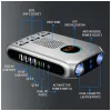 Blalion 6 USB -Auto -Ladegerät QC3.0 PD Schnelles Laden 200 W 12 V 24 V bis 220 V LED -Bildschirm Wechselrichter 3 Sockel 2 Zigaretten -Leichteradapter