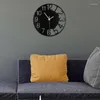 Relógios de parede Estilo nórdico sala de estar em casa Personalidade criativa simples decoração de arte