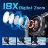 18x dijital zoom, otomatik odaklama, wifi, vlogging, nokta ve çekim özellikleri ile bu antishake 6MP kompakt video kamera ile çarpıcı 4K fotoğraf ve video çekin