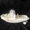 1/100 Uzaktan Kumanda Tugboat Damen2810 Montajlı Model RC Gemi Model Kiti DIY El Yapımı Gemi Modeli 3D Baskı Kiti Oyuncak Hediyesi