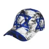 Ball Caps Unisex Outdoor Sport Suncreen Cappello da baseball Cappello Visor Cap Israel Flag Illustrazione