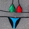 Kadın Mayo Bikinileri Kadın Tasarımcı Mayo Seksi Bandeau Bikini Mayo Kadınları Yüzme Brezilyalı Set Maillot de Bain Femme Yüzme Aşım Takım