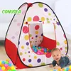 Tents And Shelters 100CM Large Portable Kids Play Tent House Ball Pool Folding Boys Girls Indoor Outdoor For Baby Children Gift