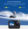 Камеры 4K60FPS 20MP Action Camera 5M водонепроницаемая EIS 170D GO Sports Pro Запись видео Двойной дисплей 2 дюйма с сенсорным экраном 1080p Веб -камеры